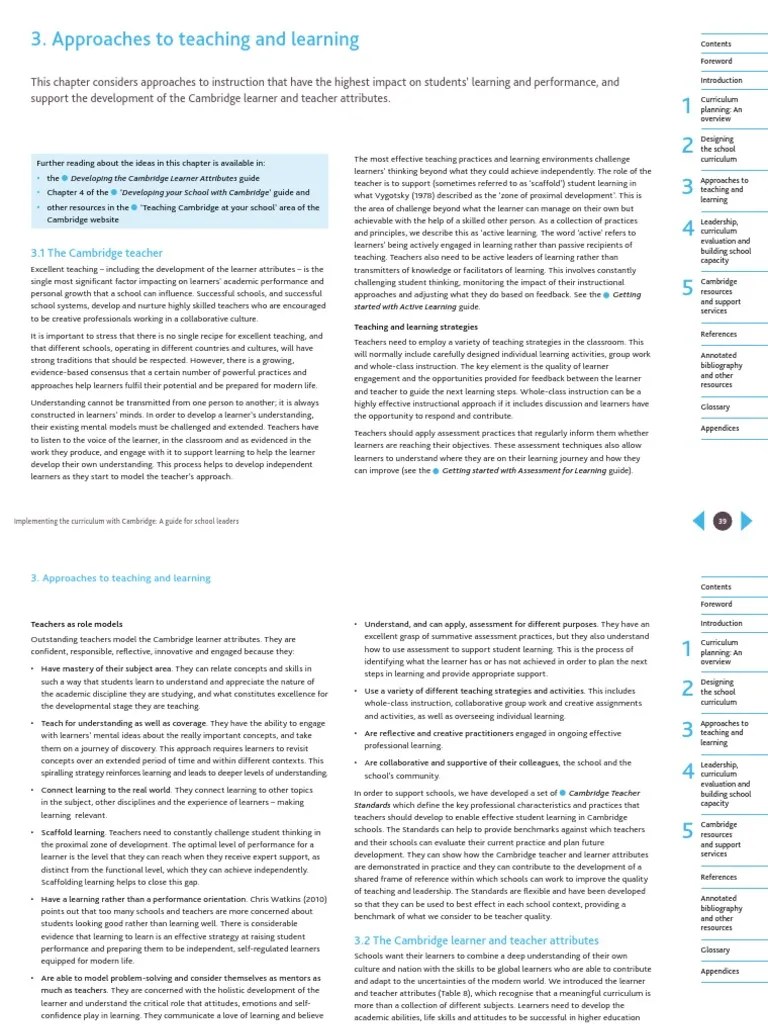 Approaches And Methods In Language Teaching | PDF | Curriculum | Learning