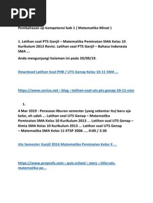 Salah satu materi matematika di kelas 10 peminatan sma bahkan di smk juga. Link Matematika Peminatan Pdf