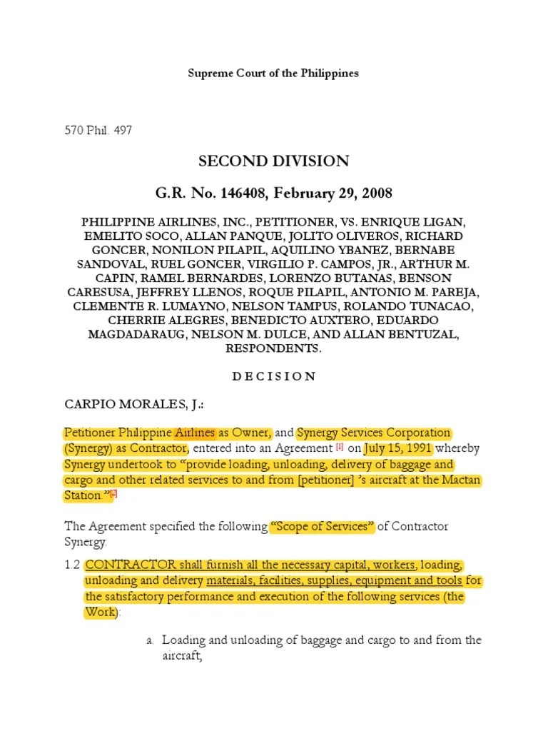 Cases - Independent Contractors And Labor Only Contractors | PDF | Independent Contractor ...