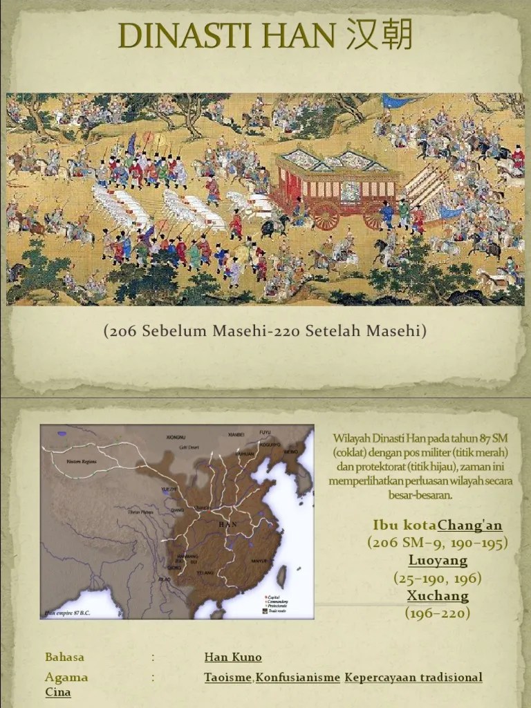 Pemerintahan dinasti chou bersifat feodalisme. Dinasti Han Pdf