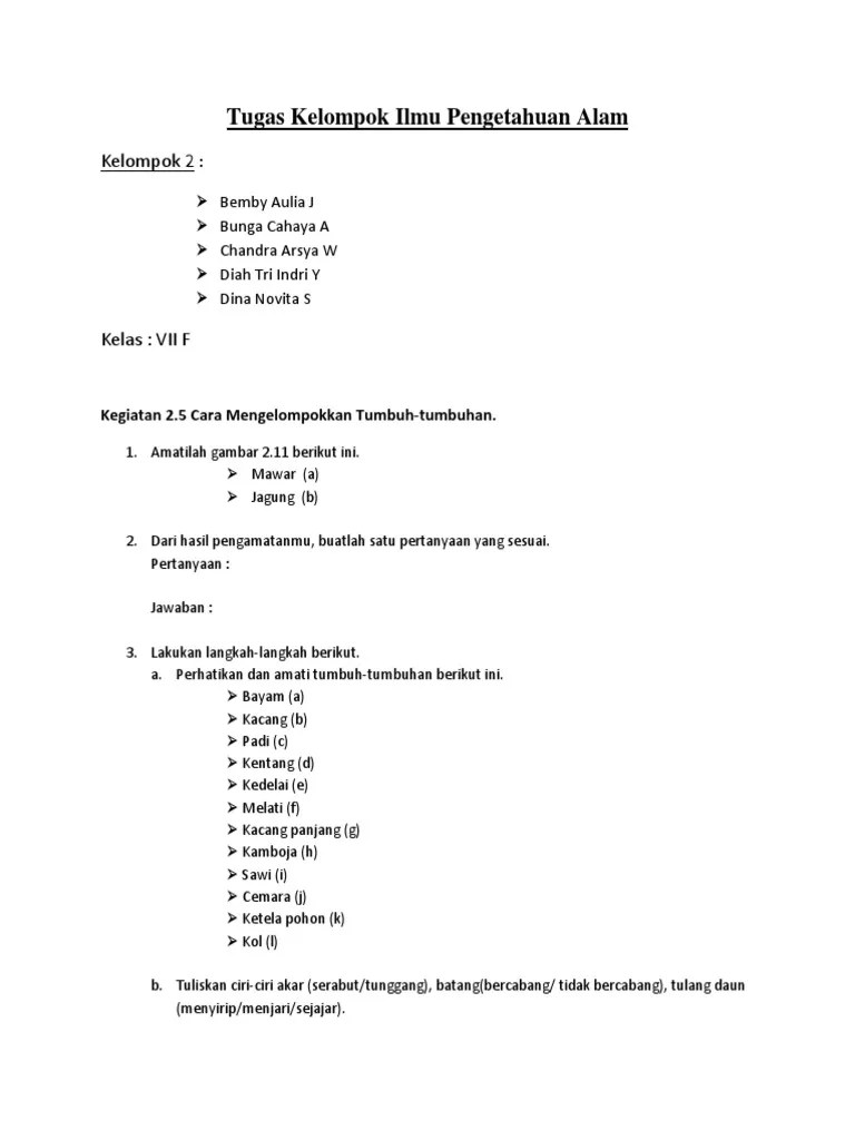 Mengenal Tanaman | PDF
