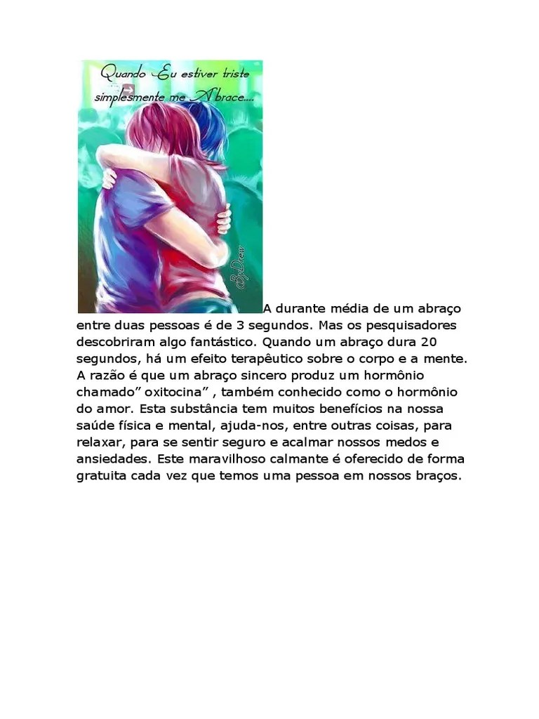 O Poder Do Abraço | PDF