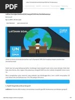 soal un geografi sma ips tahun 2019 blog pak pandani. Latihan Soal Ujian Nasional Un Geografi 2019 Dan Pembahasannya Pdf