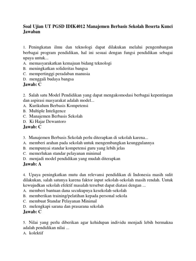 Contoh Soal Hukum Mad Dan Jawabannya