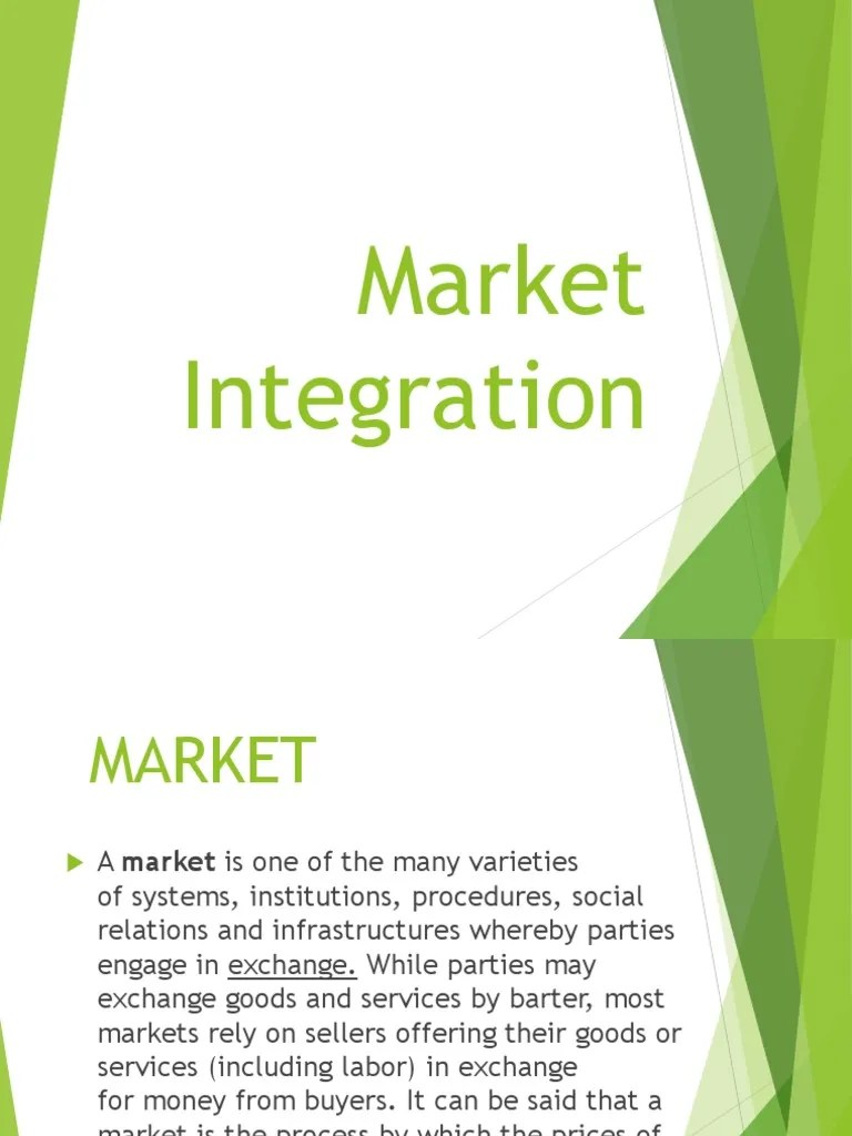 Understanding Market Integration And International Financial Institutions | PDF | International ...