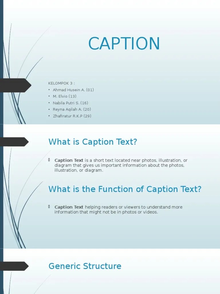 Materi caption text kelas 12 sma smk bahasa . Materi Caption Kelas Xii Pdf Syntactic Relationships Morphology