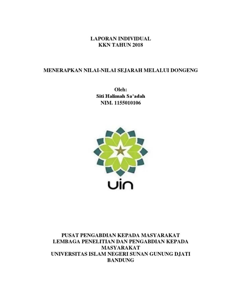 D) rekapitulasi dana pengeluaran no 1 kebutuhan fotocopy modul print format 2 pembukuan 12 lembar rp 500 rp 6.000 . Laporan Individu Kkn Halimah Uin Bandung