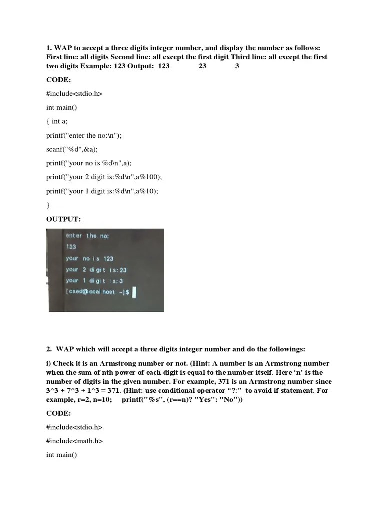 Lab 3 Pdf Integer Computer Science Reserved Word - Download Modern Dark Pattern | Mobile