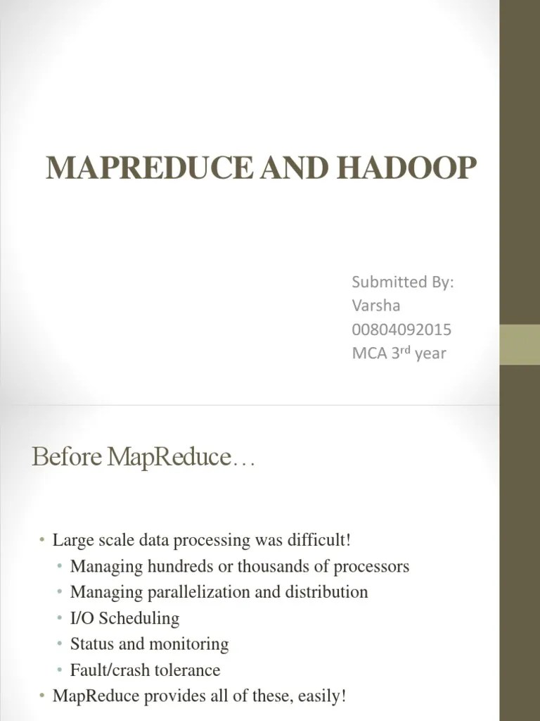 Hadoop And Mapreduce | PDF | Apache Hadoop | Map Reduce