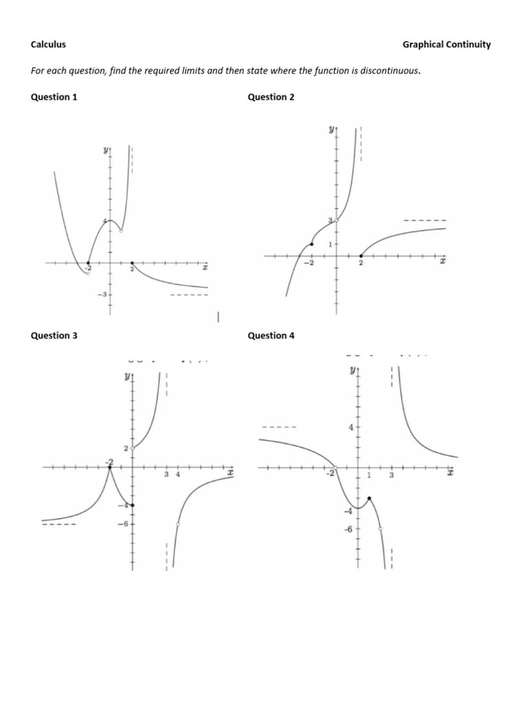 Calculus - Continuity | PDF | Continuous Function | Mathematical Objects