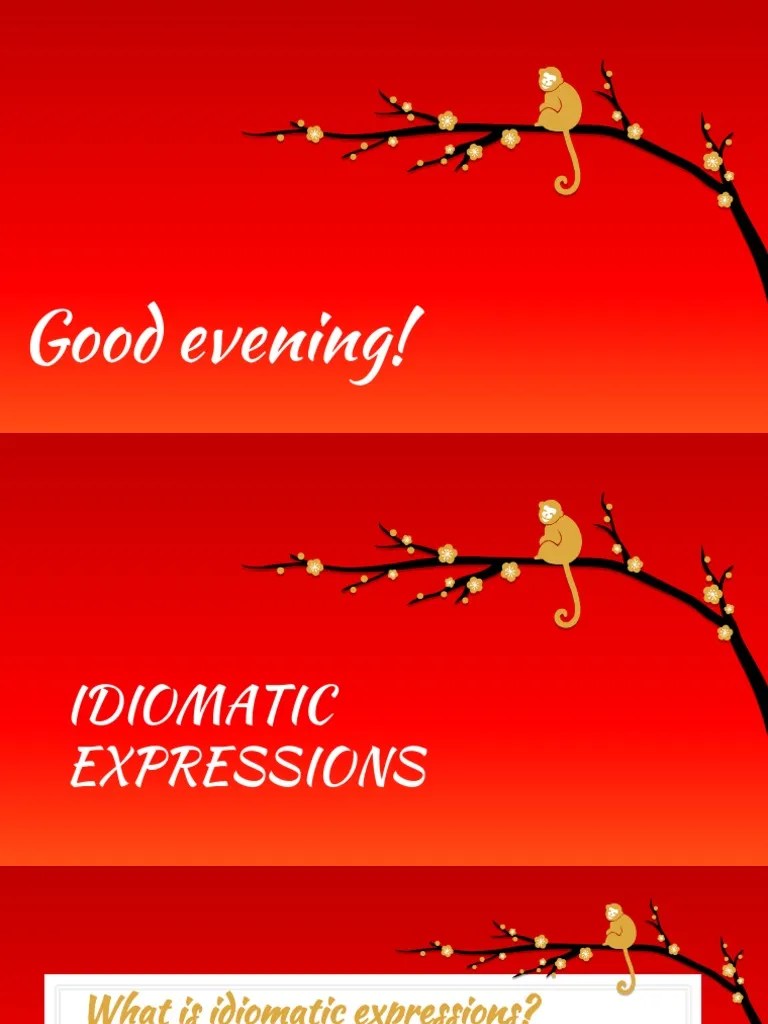 Idiomatic Expressions Explained | PDF | Idiom | Linguistics