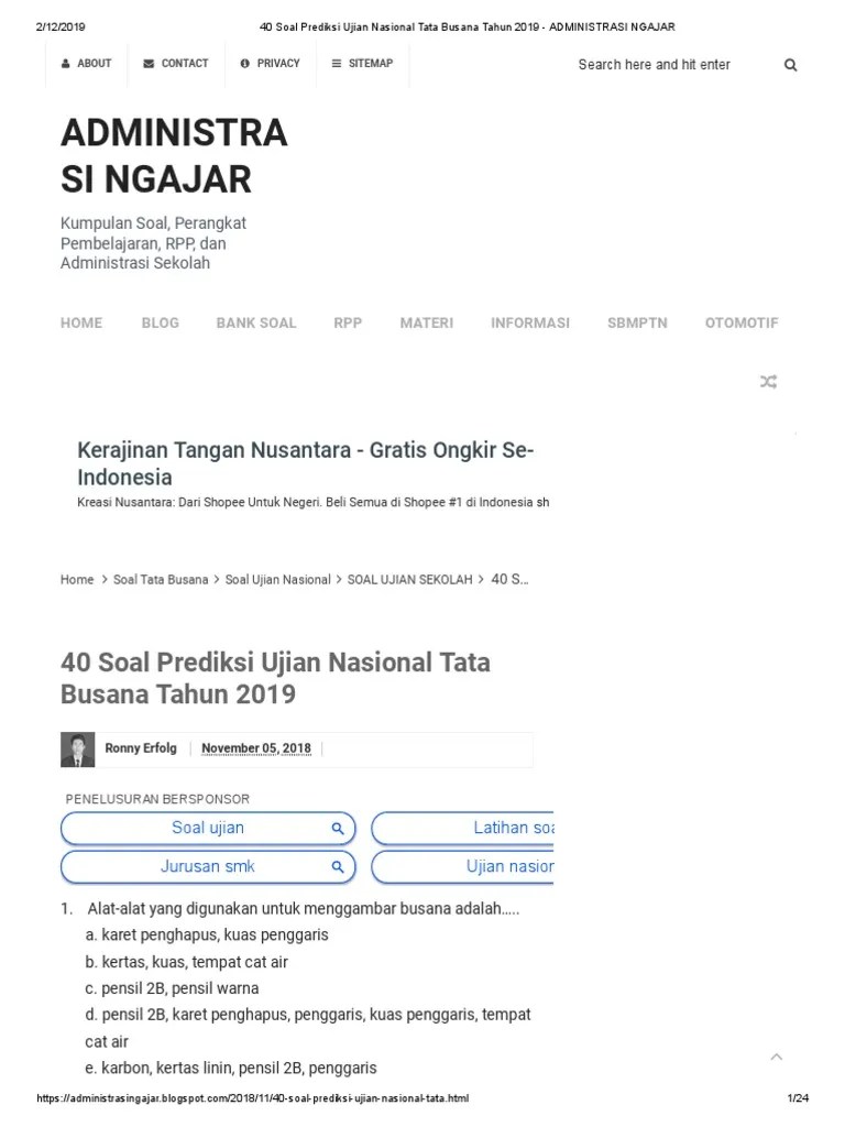 Protokol tcp/ip berhubungan dengan pengguna aplikasi yang berguna untuk terminal maya jarak jauh a. Soal Un Tkj 2020 2020 Dan Kunci Jawaban Pdf Revisi 2021 Edu Github