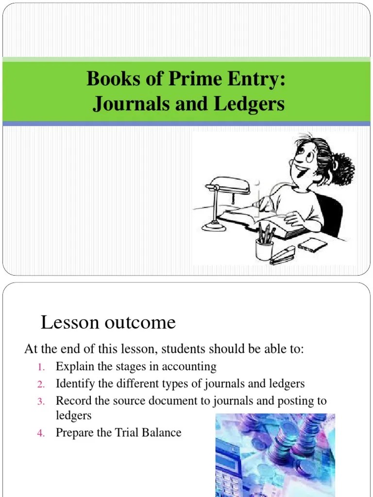 Chap 5 - Books Of Prime Entry And Subsidiary Ledgers | PDF | Debits And Credits | Cheque