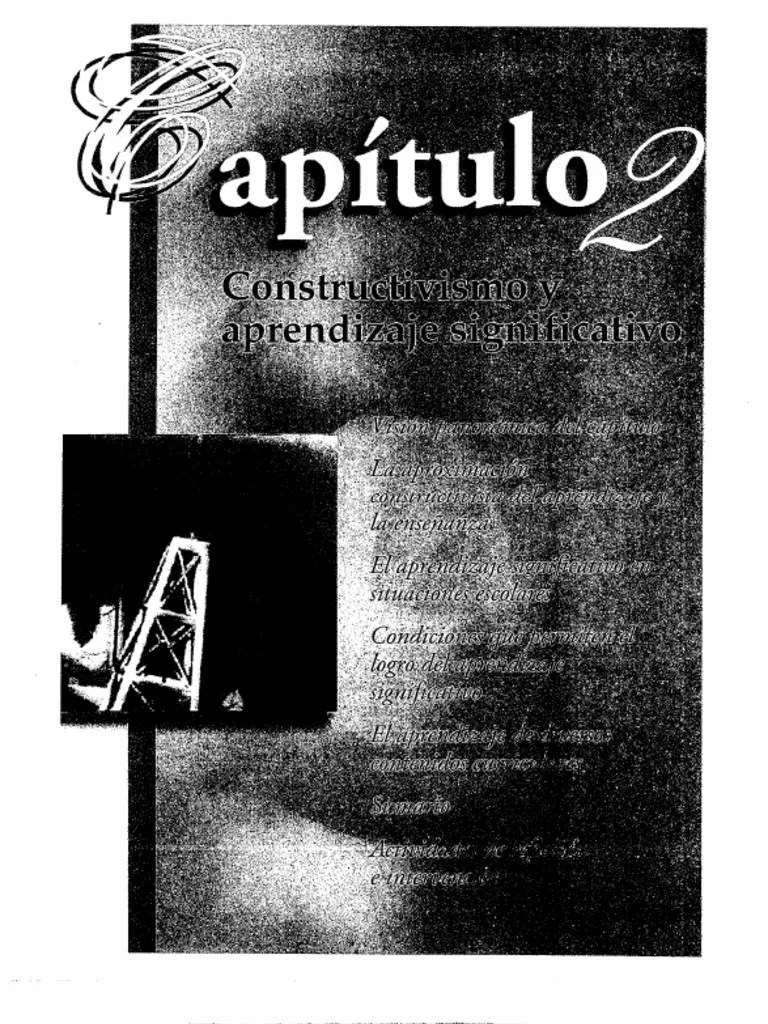El Constructivismo Y El Aprendizaje Significativo PDF | PDF ...