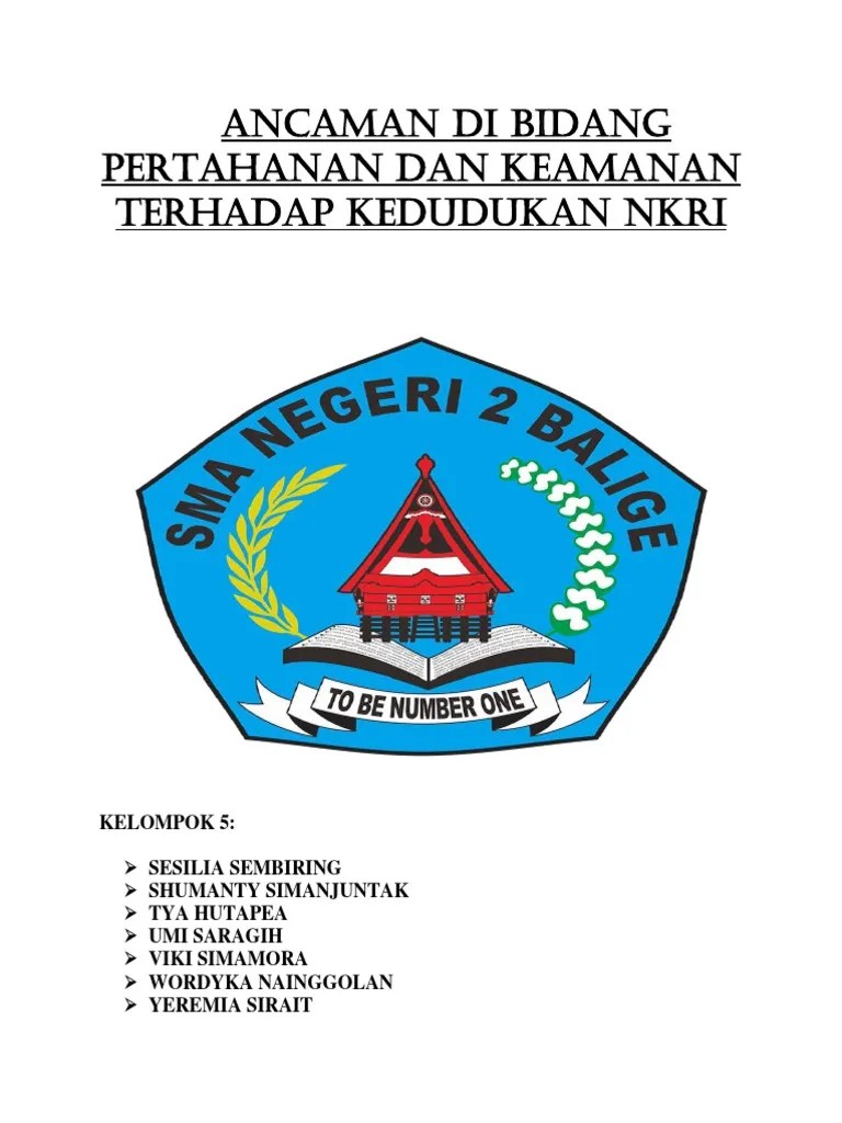 Oleh karena itu kita akan coba mengurai apa saja strategi tersebut agar kita dapat mengetahui hal apa yang paling mengancam pertahanan dan . Ancaman Di Bidang Pertahanan Dan Keamanan