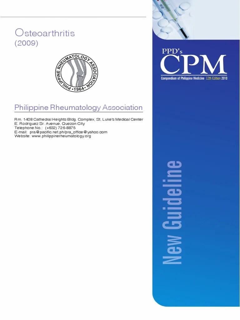 Osteoarthritis | PDF | Osteoarthritis | Rheumatology