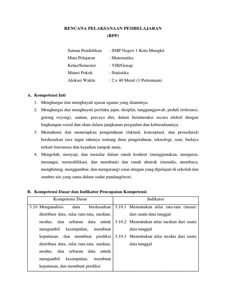 Pengaruh pendekatan open ended dalam pembelajaran matematika terhadap kemampuan penalaran siswa kelas vii di smp pti palembang. Rpp Pendekatan Open Ended Kelompok 5 Pdf