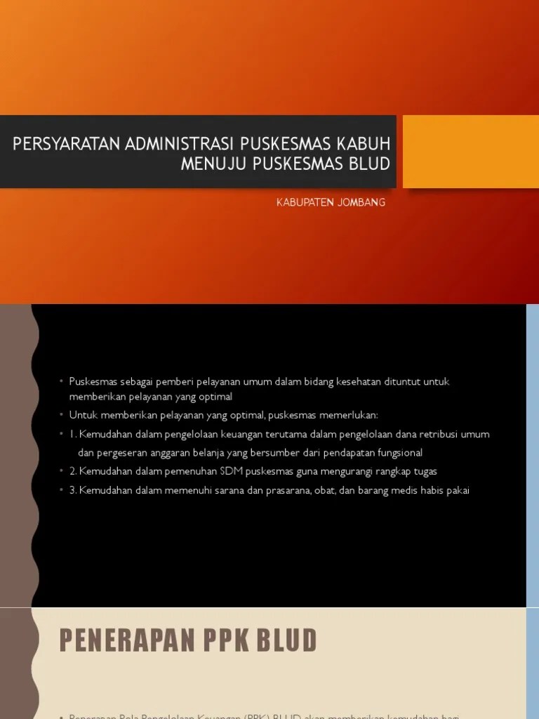 Template PPT Semhas BLUD Pamekasan-1 | PDF