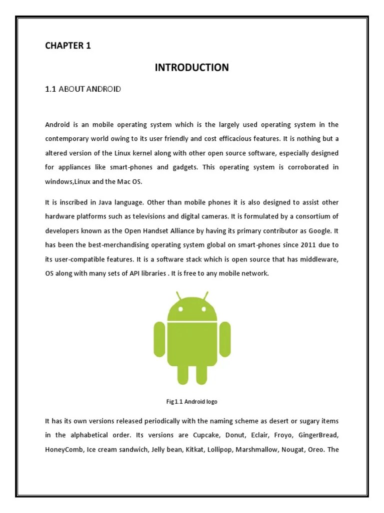 Android Architecture And Components Explained | PDF | Android ...