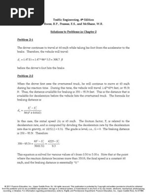 Traffic Engineering Roess Mcshane And Prassas Fifth Edition Pdf 50+ Pages Solution in Google Sheet [1.9mb] - Updated 