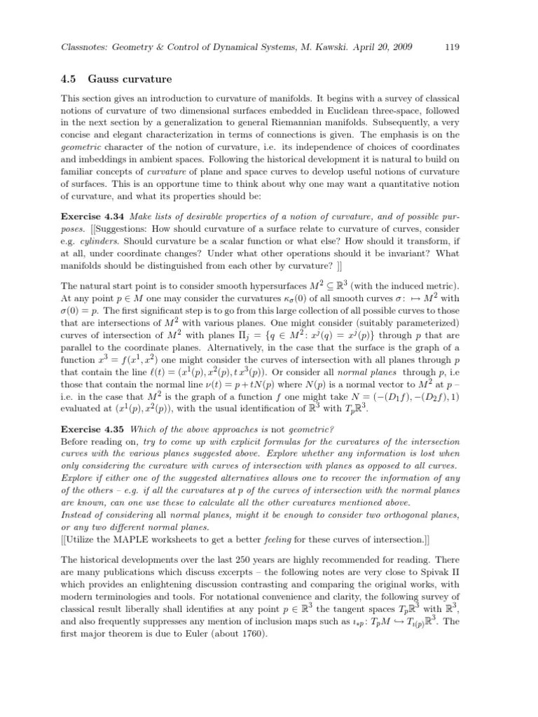 Pages119 137 PDF | PDF | Differential Geometry | Topology