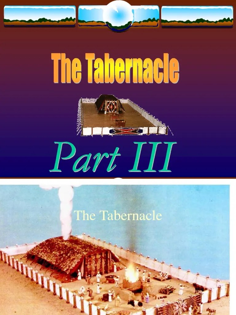 The Tabernacle | PDF | Tabernacle | Holy Of Holies