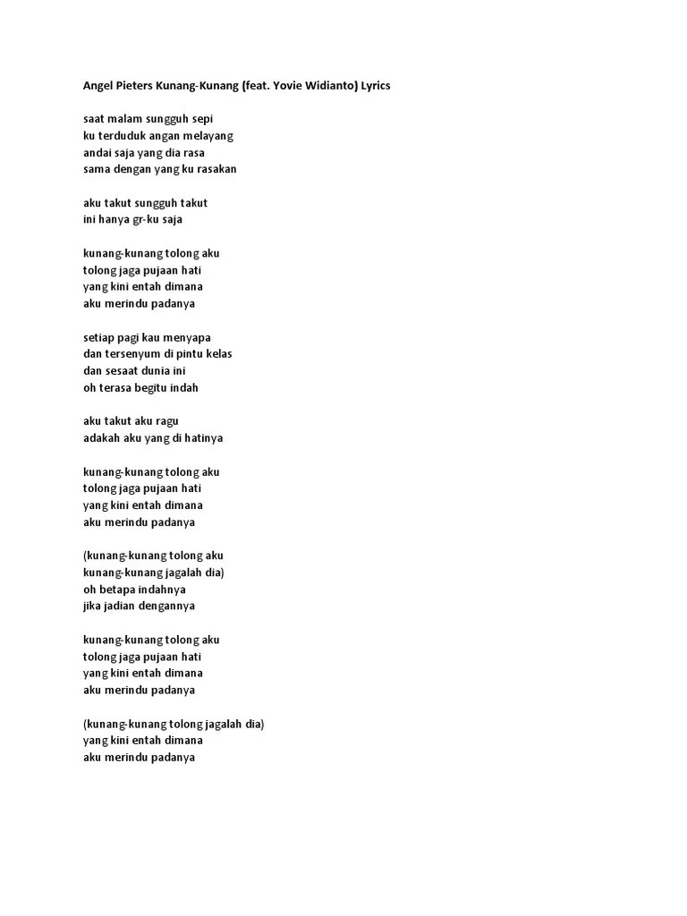 Angel Pieters Kunang | PDF