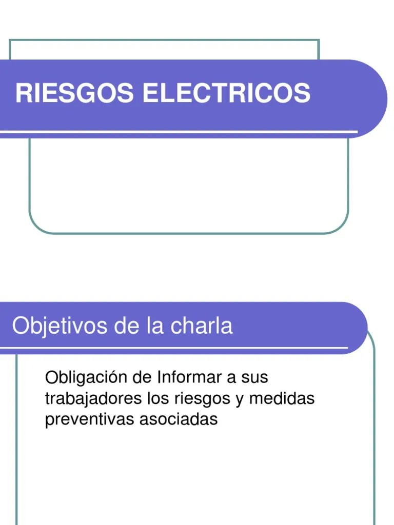 Riesgos Electricos | PDF | Electricidad | Transformador
