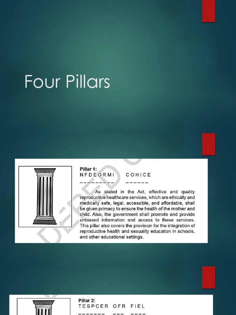 4 Pillars Of Health | PDF