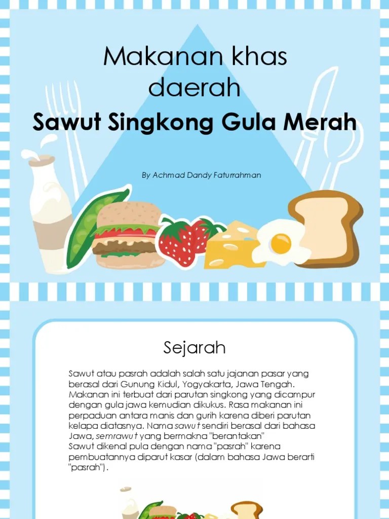 Soto kudus adalah jenis variasi makanan soto khas dari kudus,jawa tengah.soto kudus ini hampir sama dengan soto lamongan, namun selain menggunakan suwiran daging ayam yangmembedakan adalah soto kudus juga menggunakan daging kerbau.selain itu kuahdari soto kudus ini lebih bening dari soto lamongan. Makanan Khas Daerah Pdf