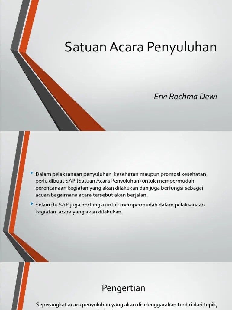 Penyusunan SAP | PDF