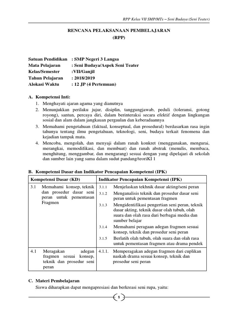 Contoh soal seni budaya kelas 12 semester 1 dan semester 2. Bab 7 Seni Teater Meragakan Adegan Fragmen Pdf