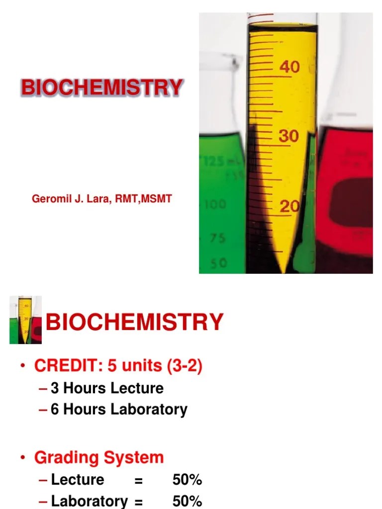 Introduction To Biochemistry | PDF | Biochemistry | Chemistry