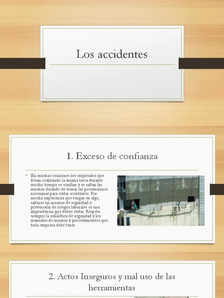 Los Accidentes Senati | PDF | Seguridad Y Salud Ocupacional | Medicina ...