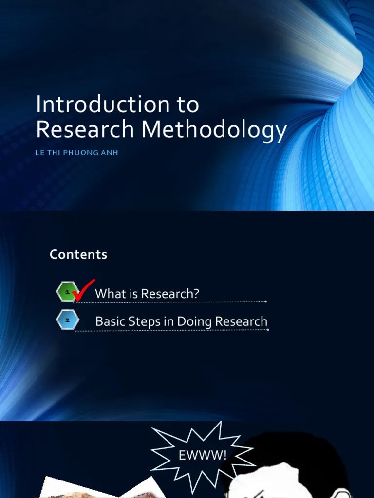 Introduction To Research Methodology | PDF | Experiment | Theory