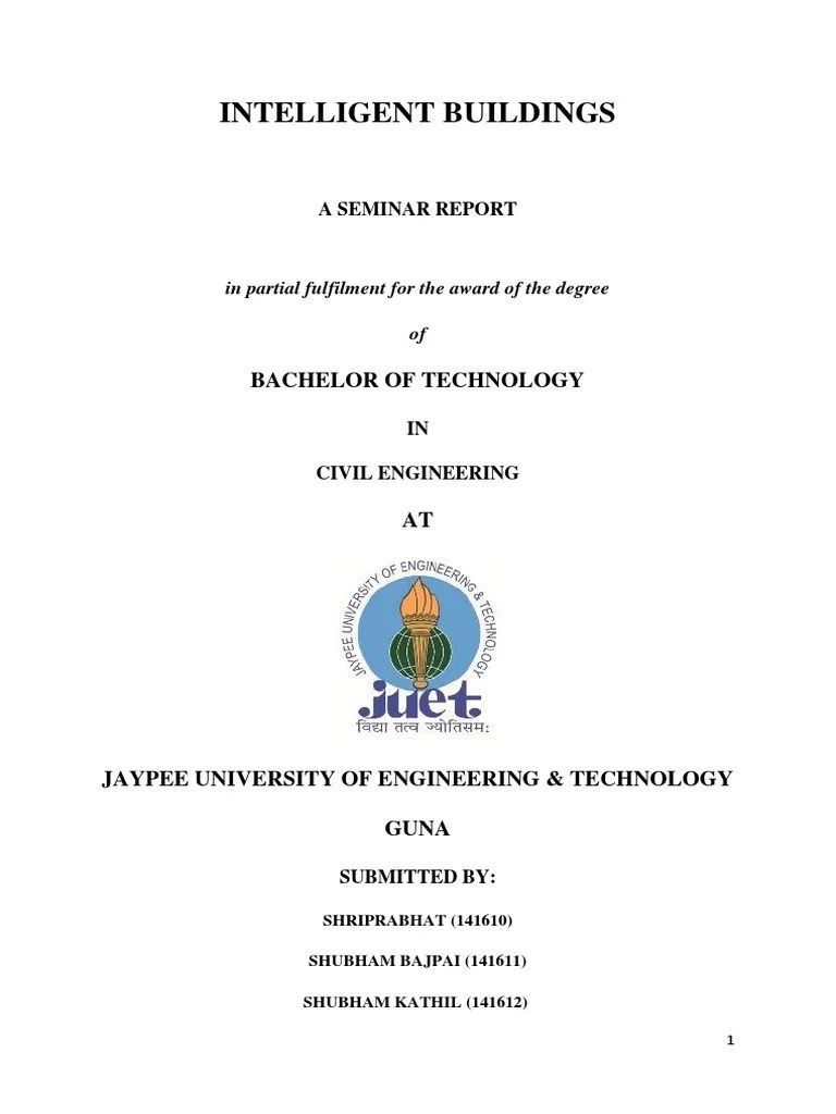 Understanding The Evolution And Capabilities Of Intelligent Buildings | PDF | Building ...