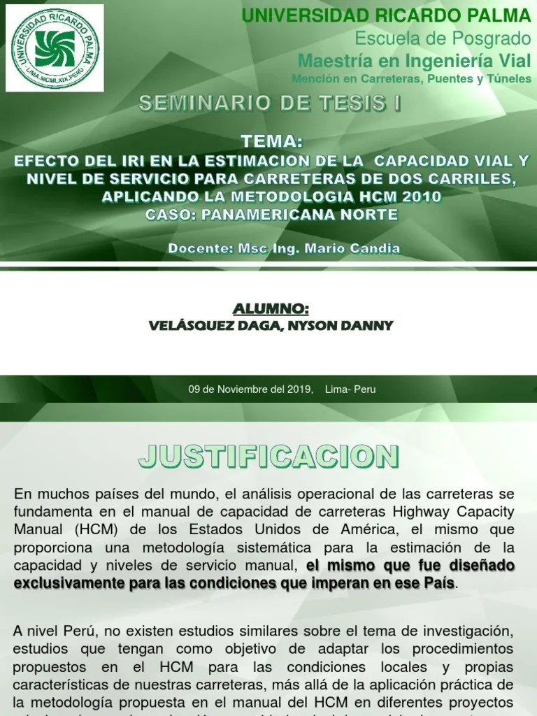 Seminario De Tesis 1 | PDF