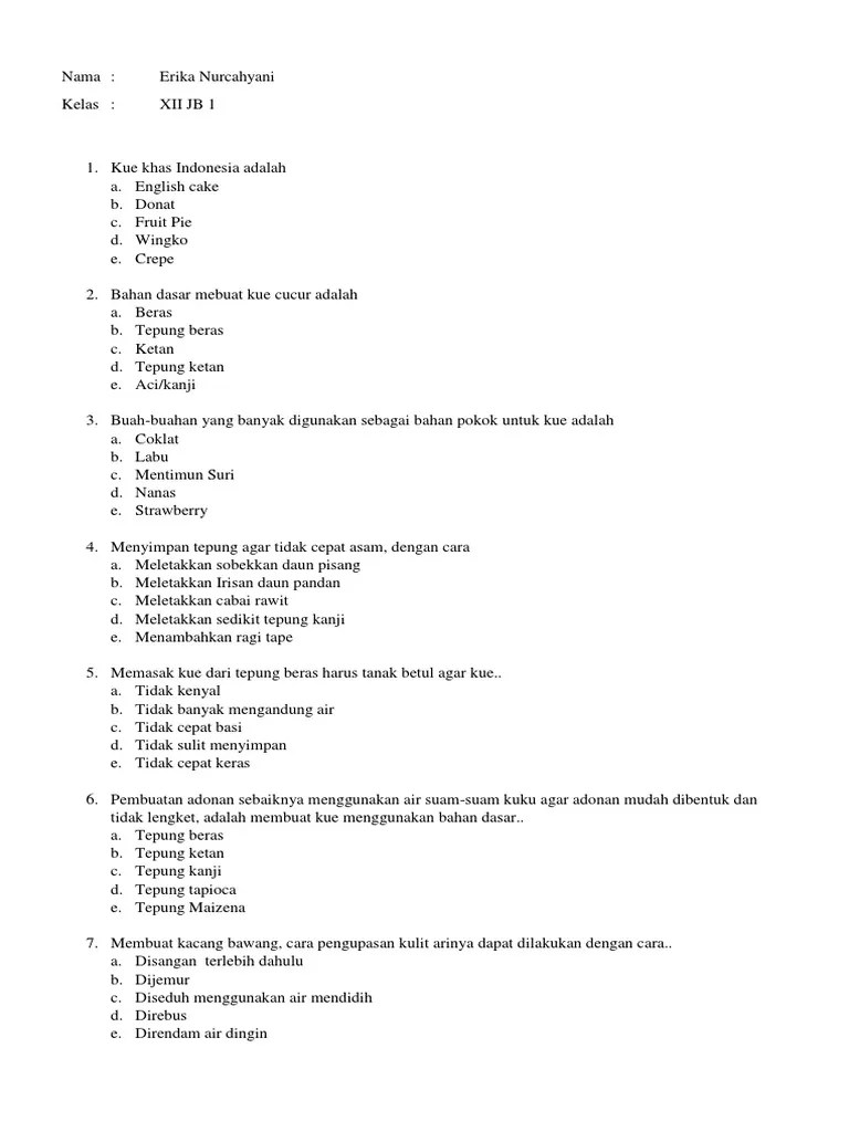 Bahan Pengisi, Bahan Pentup, Penghias Dan Ornamen Kue | PDF