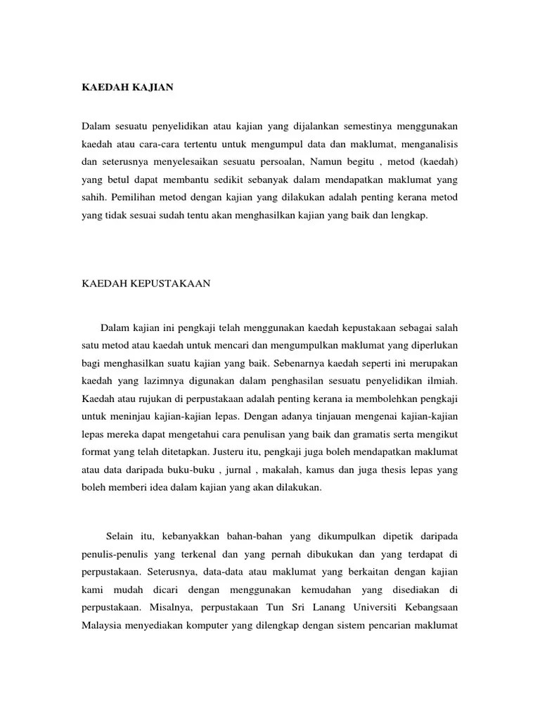 Dilema dalam pencarian maklumat sorotan literatur. Kepentingan Kajian Pdf