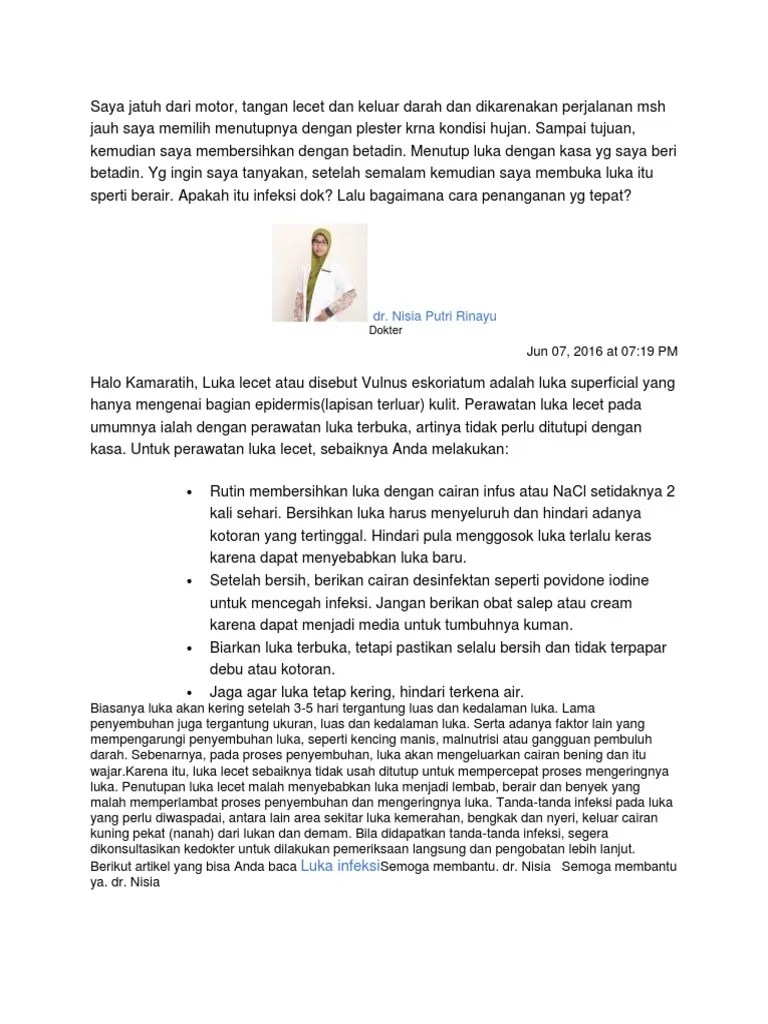 Pertolongan Pertama | PDF