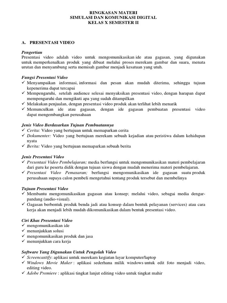 Contoh Promosi Pengertian Fungsi Tujuan Jenis Media Presentasi bergantung pada video yang ditampilkan sehingga presentasi berjalan lancar.