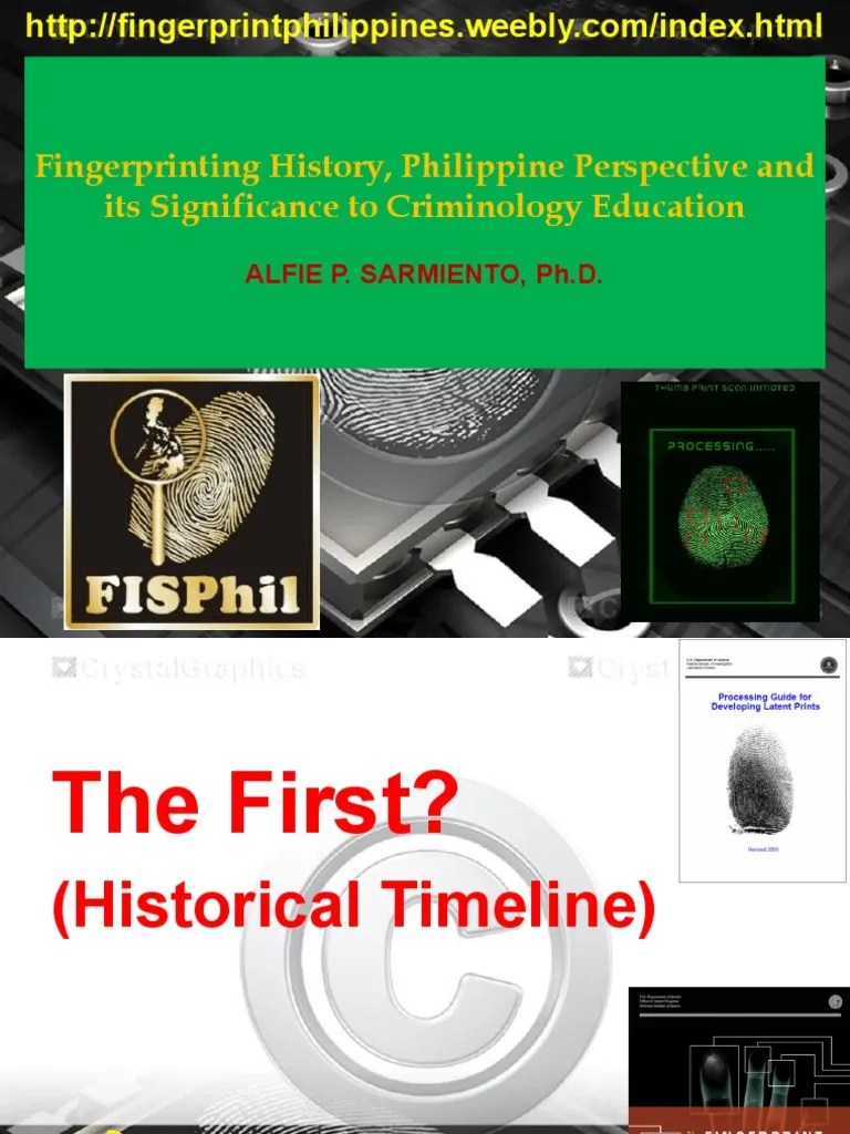 Fingerprint | PDF | Fingerprint