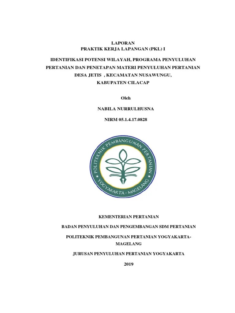 Laporan PKL 1 | PDF