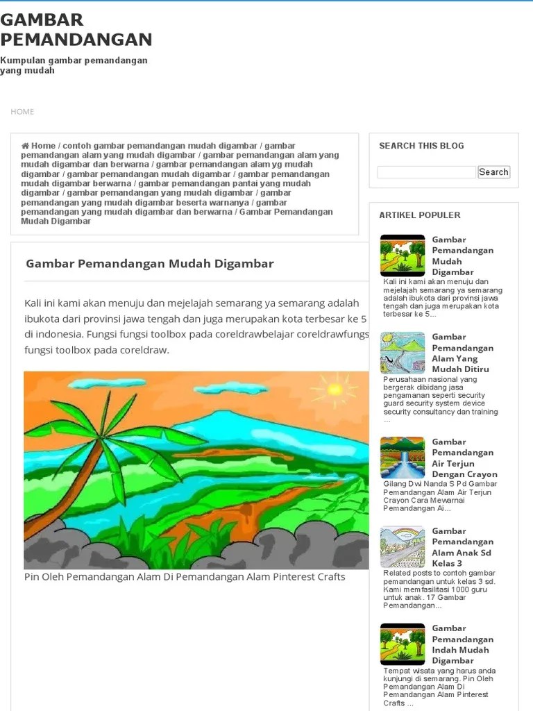1 contoh gambar mewarnai anak tk terlengkap. Gambar Pdf