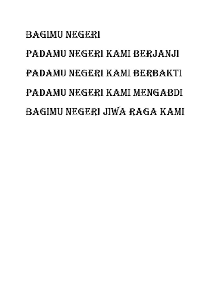 Untuk mengungkapkan perasaan rindu yang kamu alami, kamu bisa mengirimkan puisi untuk sang pujaan hati. Padamu Negeri