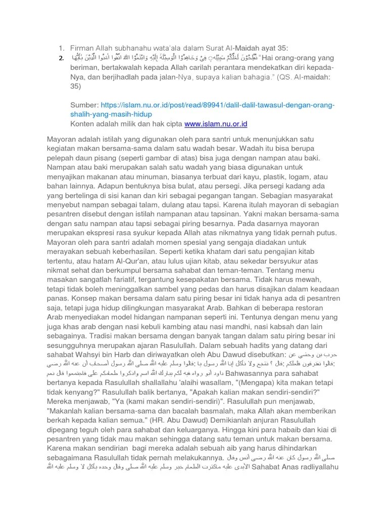 Firman Allah Subhanahu Wata | PDF