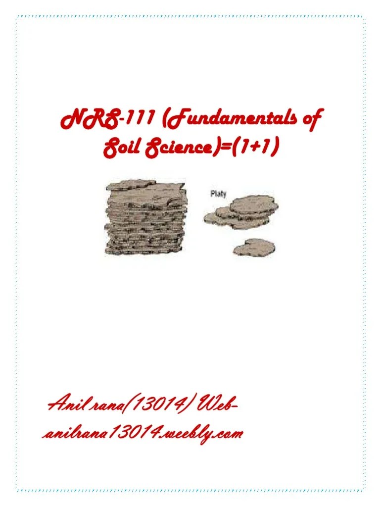 Fundamentals Of Soil Science | Download Free PDF | Rock (Geology) | Soil