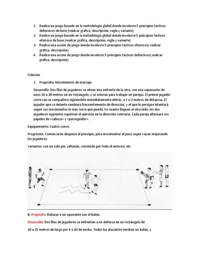 Futbol Ejercicios | PDF | Asociación De Futbol | Defensor (Asociación De Fútbol)