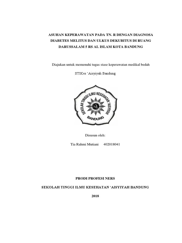 Kti - DM Ulkus Dekubitus. Tia Rahmi | PDF