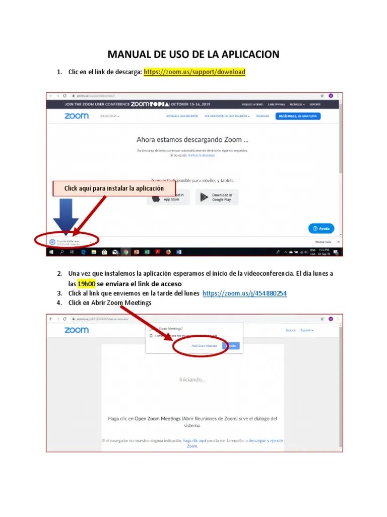 Manual De Uso De Zoom 2 PDF | PDF | Tecnología Digital | Software